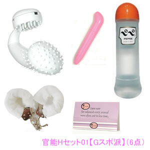 官能Hセット01【Gスポ派】(5点)