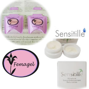 夢のオルガズム セット(センシティル&フェマジェル)